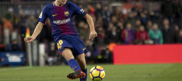 Barcelona mit Sergi Roberto Carnicer Vertragslaufzeit ist bis 2022 Jahr